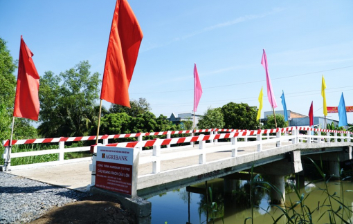 Khánh thành Cầu Ngang Rạch Cầu Lớn tại Đồng Tháp