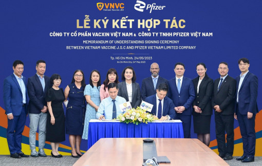 Pfizer ký kết biên bản ghi nhớ với Công ty cổ phần Vacxin Việt Nam