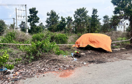 Ráo riết tìm thông tin người bị đốt cháy 1 phần thi thể