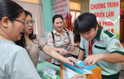 Học sinh cấp 2 “gọi vốn” từ dự án học tập để làm thiện nguyện