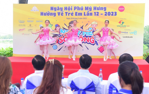 Ngày hè sôi động ở Phú Mỹ Hưng