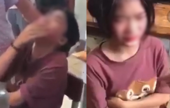Nữ sinh lớp 5 bị đánh, bắt quỳ xin lỗi trước sự chứng kiến của bạn bè