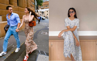 Học Hà Tăng, Hà Hồ diện váy hoa điệu đà bắt trend mùa hè