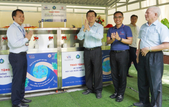 Đưa “Nước sạch học đường” về huyện Cái Bè, tỉnh Tiền Giang