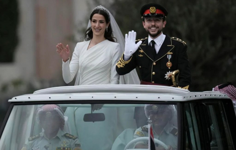 Cận cảnh lễ cưới xa hoa của thái tử Jordan và ái nữ tỉ phú Ả Rập Xê Út