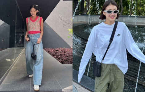 Mẫu túi mini tô điểm cho phong cách mùa hè của sao Hàn