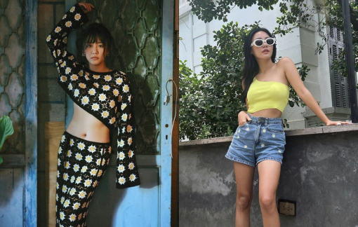 Nhan sắc và vòng eo khác lạ của Văn Mai Hương