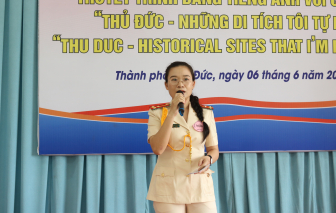 Chị em tự tin giới thiệu các di tích lịch sử bằng tiếng Anh