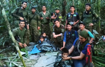 Tìm thấy 4 trẻ em đi lạc trong rừng Amazon 40 ngày