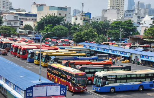 Dời tiếp 6 tuyến xe khách liên tỉnh đi phía Bắc cuối cùng vào bến xe Miền Đông mới