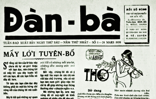 Tuần báo Đàn bà: Tờ báo vì phụ nữ tân tiến