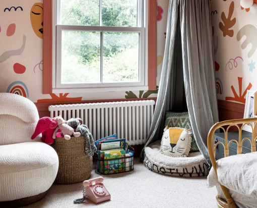 5 cách để làm cho phòng ngủ của con bạn vui nhộn hơn vào mùa hè