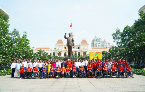 TPHCM khen thưởng vận động viên tham gia ASEAN Paragames