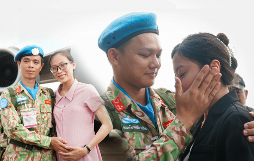 Vợ và mẹ luôn là hậu phương vững chắc của người lính mũ nồi xanh
