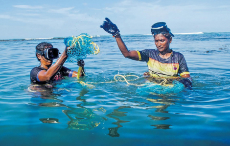 Chuyện về những nữ thợ lặn tìm rong biển gan dạ ở Ấn Độ