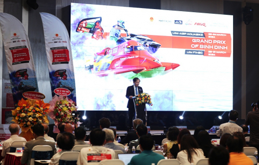 Giải đua thuyền máy Nhà nghề Quốc tế Grand Prix of Binh Dinh 2024 lần đầu tiên được tổ chức tại Việt Nam