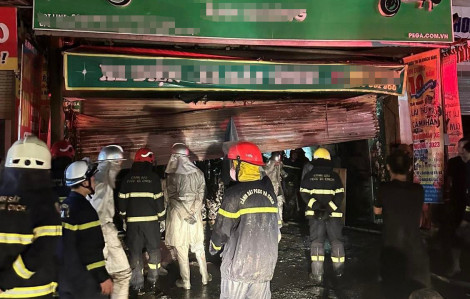 Cháy nhà ở Hà Nội, 3 người cùng gia đình tử vong
