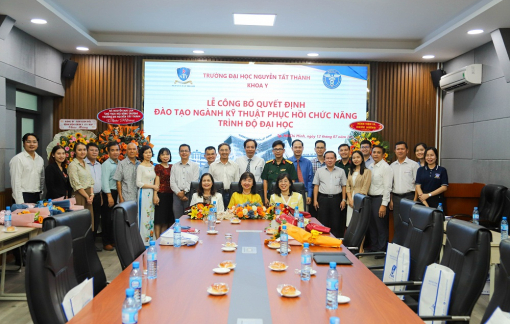 Trường ĐH Nguyễn Tất Thành chính thức đào tạo ngành Kỹ thuật phục hồi chức năng