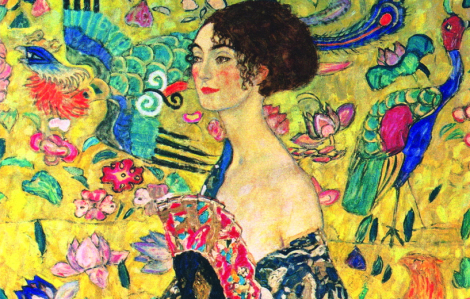 'Lady with a fan', Klimt và tràng pháo tay như sấm