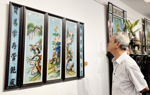 Triển lãm tranh kính có tuổi đời hơn nửa thế kỷ