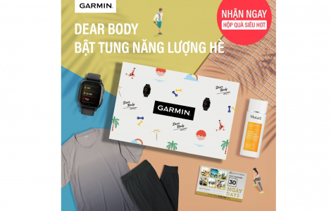 Garmin Việt Nam ra mắt chiến dịch “Dear Body - Bật tung năng lượng hè”