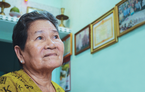 Nữ thương binh quyết không đầu hàng số phận