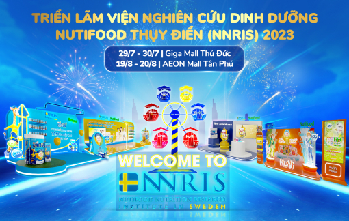 Triển lãm Viện Nghiên cứu Dinh dưỡng Nutifood Thụy Điển “tái xuất” tại TPHCM