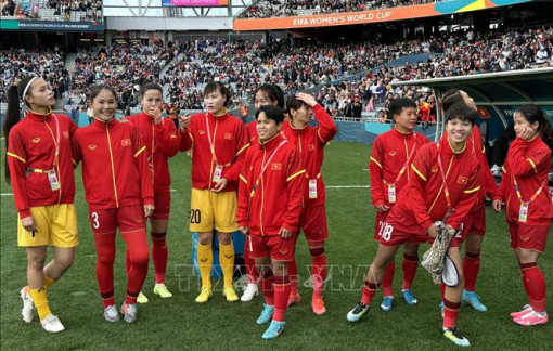 Đội tuyển nữ Việt Nam đã có mặt tại Hamilton