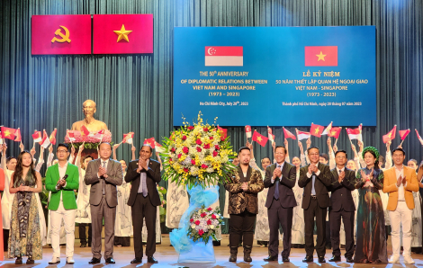 50 năm quan hệ ngoại giao, Singapore dẫn đầu khu vực ASEAN về nguồn vốn đầu tư vào Việt Nam