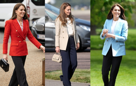 Chiếc áo tạo nên phong cách đặc trưng của Vương phi Kate Middleton