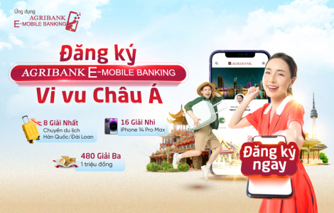 Đăng ký Agribank E-Mobile Banking: Cơ hội sở hữu iPhone 14 Pro Max và chuyến du lịch châu Á miễn phí