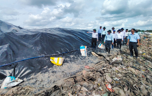 Bến Tre: Khẩn trương xử lý ô nhiễm môi trường tại bãi rác An Hiệp