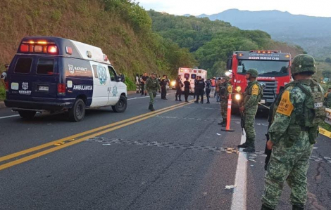 17 người thiệt mạng sau vụ tai nạn xe buýt nghiêm trọng ở Mexico