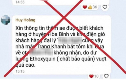 Phạt 2 người bịa chuyện thức ăn thủy sản dư chất bảo quản khiến nông dân Bạc Liêu bị ép giá