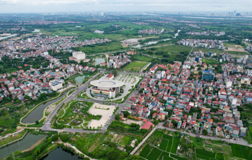 Toàn cảnh huyện ngoại thành Hà Nội đầu tiên sắp lên quận