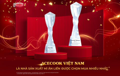 Acecook Việt Nam và Hảo Hảo tiếp tục được vinh danh là thương hiệu được chọn mua nhiều nhất do Kantar Worldpanel công bố