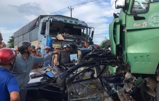 Tai nạn trên quốc lộ 14, huấn luyện viên phó, bác sĩ và 1 tiền đạo câu lạc bộ HAGL tử vong