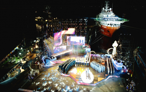 Xúc động chương trình chính luận nghệ thuật “Mạnh giàu từ biển quê hương”