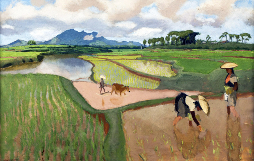 Tranh Đông Dương và câu chuyện hồi hương
