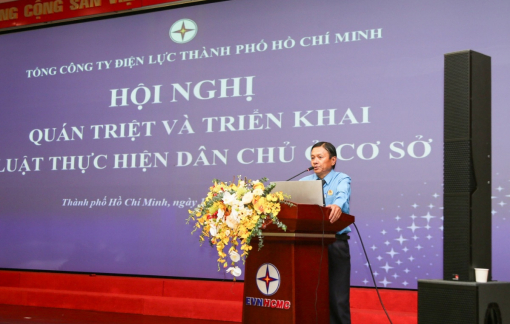 EVNHCMC phổ biến, quán triệt luật thực hiện dân chủ ở cơ sở