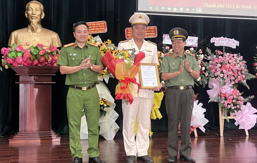 Trưởng Công an TP Thủ Đức làm Phó giám đốc Công an TPHCM