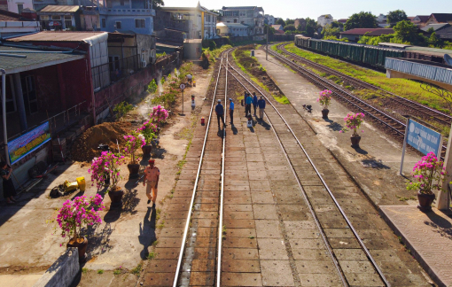 Nhà ga Huế sẽ có đường hoa phục vụ du khách