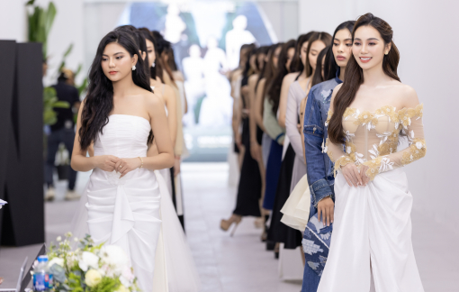 Dàn người đẹp nô nức tham dự casting ''Miss Earth Việt Nam 2023''