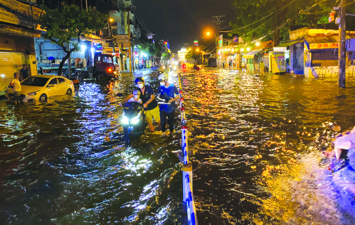 Chống ngập cho TPHCM đang gặp khó