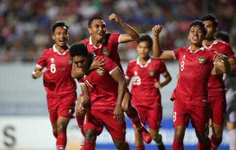 Thắng U23 Thái Lan, Indonesia gặp Việt Nam ở chung kết