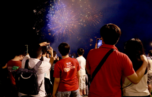 TPHCM bắn pháo hoa dịp lễ 2/9 ở đầu hầm sông Sài Gòn và công viên Đầm Sen