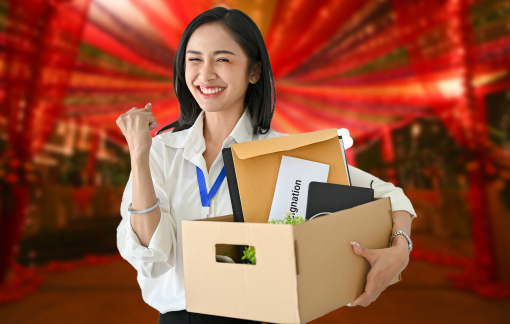 Trung Quốc: Giới trẻ tổ chức lễ ăn mừng "giải thoát" sau khi nghỉ việc