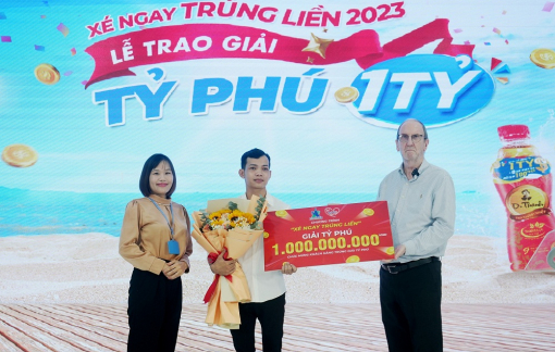 Uống Number 1, một công nhân bất ngờ trúng 1 tỷ đồng