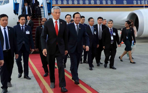 Thủ tướng Lý Hiển Long đến Hà Nội, bắt đầu thăm chính thức Việt Nam
