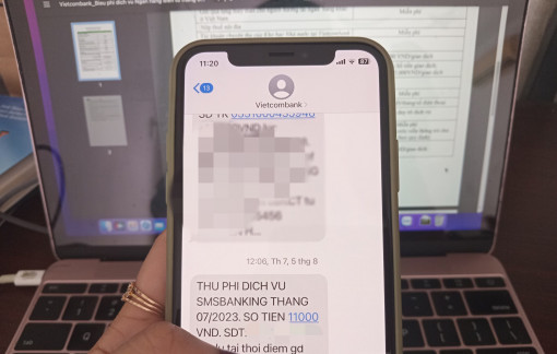 3 ngân hàng tăng phí SMS Banking từ ngày 1/9